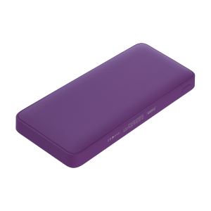Внешний аккумулятор с подсветкой Ancor Plus 10000 mAh, фиолетовый - купить оптом