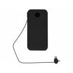 Внешний беспроводной аккумулятор с подсветкой лого Astro, 10000 mAh, черный, фото 3