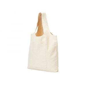 Сумка-шоппер Vest из хлопка 340 г/м2, натуральный - купить оптом