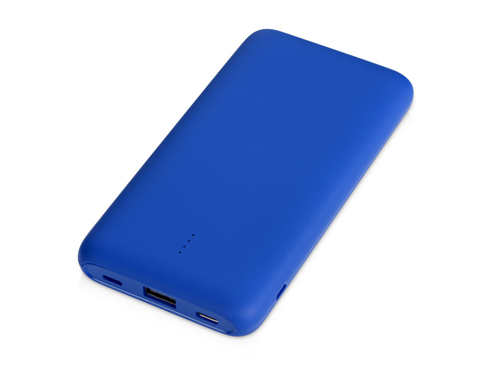 Внешний беспроводной аккумулятор с подсветкой лого Reserve X v.2, 8000 mAh, ярко-синий - купить оптом