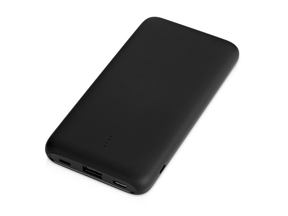 Внешний беспроводной аккумулятор с подсветкой лого Reserve X v.2, 8000 mAh, ярко-черный - купить оптом