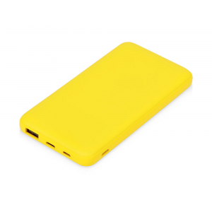 Внешний аккумулятор Powerbank C2, 10000 mAh, желтый - купить оптом