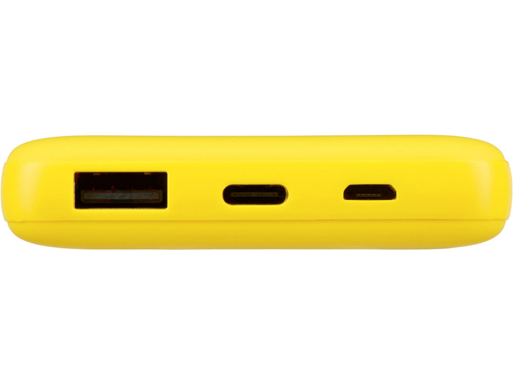 Внешний аккумулятор Powerbank C2, 10000 mAh, желтый - купить оптом