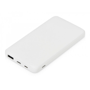 Внешний аккумулятор Powerbank C2, 10000 mAh, белый - купить оптом