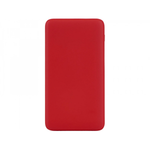 Внешний аккумулятор Powerbank C2, 10000 mAh, красный - купить оптом