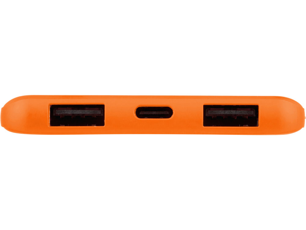 Внешний аккумулятор Powerbank C1, 5000 mAh, оранжевый - купить оптом