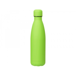 Вакуумная термобутылка Vacuum bottle C1, soft touch, 500 мл, зеленое яблоко - купить оптом