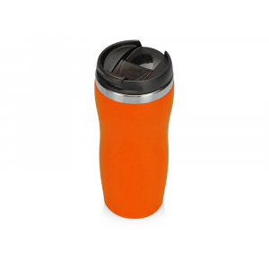 Термокружка Double wall mug C1, soft touch, 350 мл, оранжевый - купить оптом