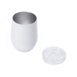 Термокружка Vacuum mug C1, soft touch, 370мл, белый - купить оптом