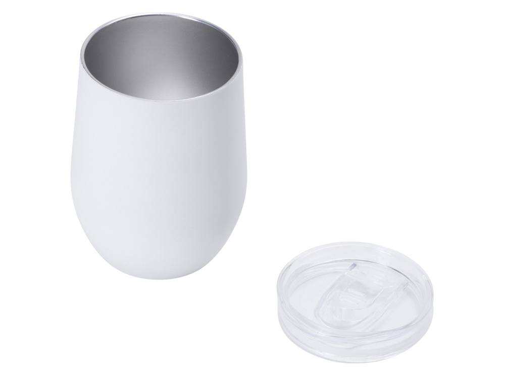 Термокружка Vacuum mug C1, soft touch, 370мл, белый - купить оптом