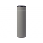 Вакуумный термос Vacuum Flask C1, soft touch, 420мл, серый, фото 2