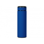 Вакуумный термос Vacuum Flask C1, soft touch, 420мл, синий, фото 2