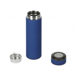 Вакуумный термос Vacuum Flask C1, soft touch, 420мл, темно-синий, фото 1