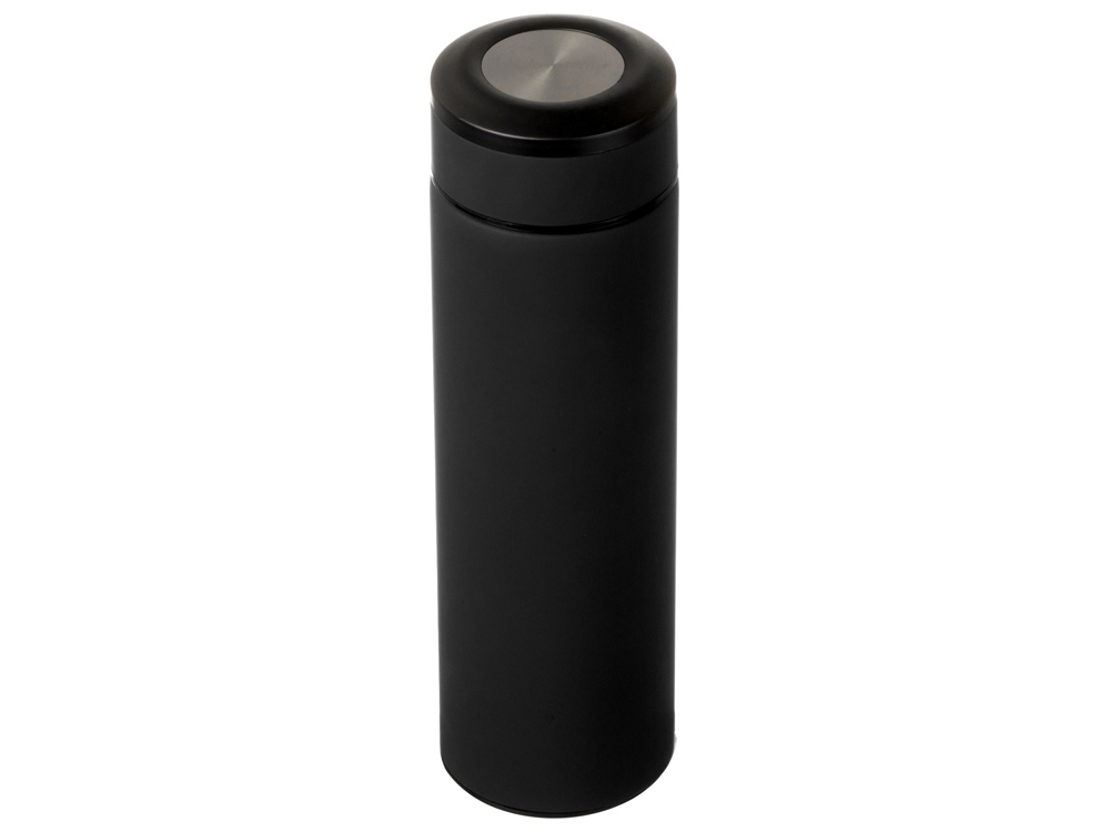 Вакуумный термос Vacuum Flask C1, soft touch, 420мл, черный - купить оптом