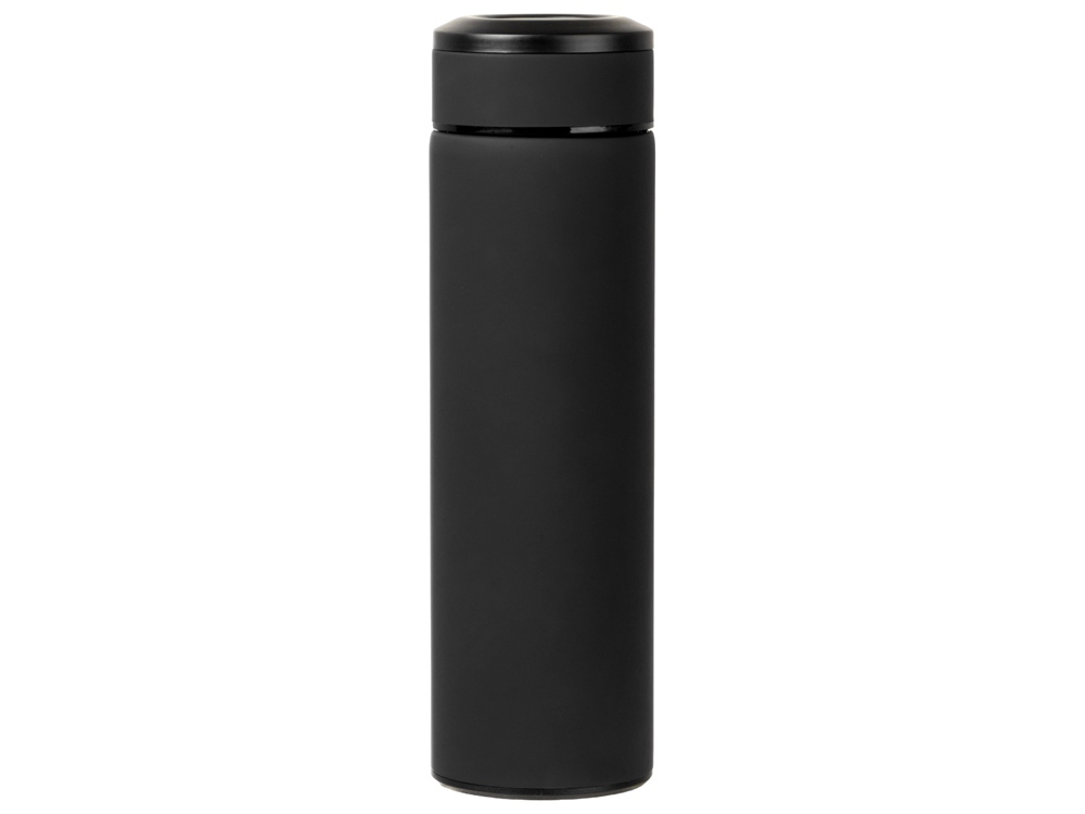Вакуумный термос Vacuum Flask C1, soft touch, 420мл, черный - купить оптом