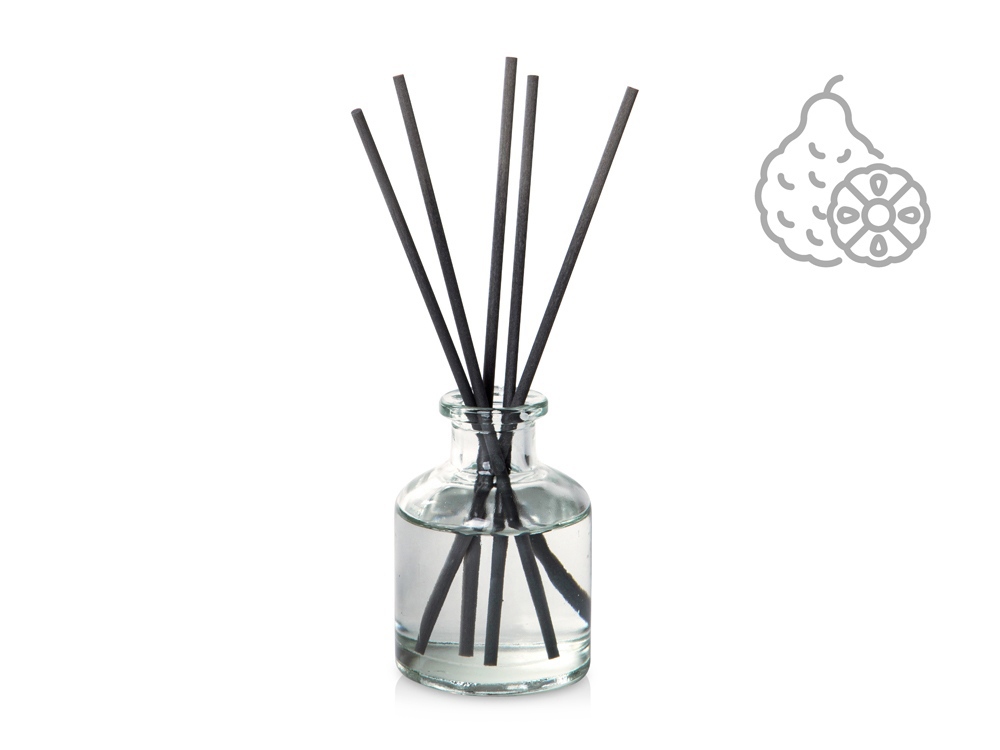Ароматический диффузор Tobacco and bergamot, прозрачный, серый - купить оптом