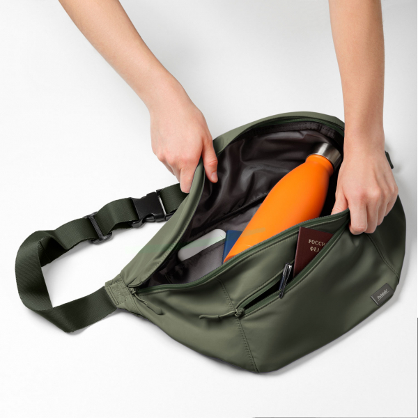 Сумка cross body Boston, зеленая - купить оптом