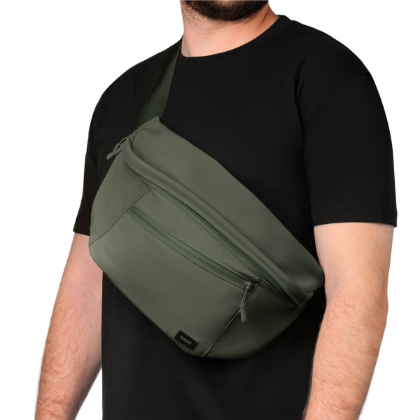 Сумка cross body Boston, зеленая - купить оптом