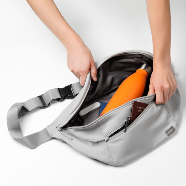 Сумка cross body Boston, серая - купить оптом