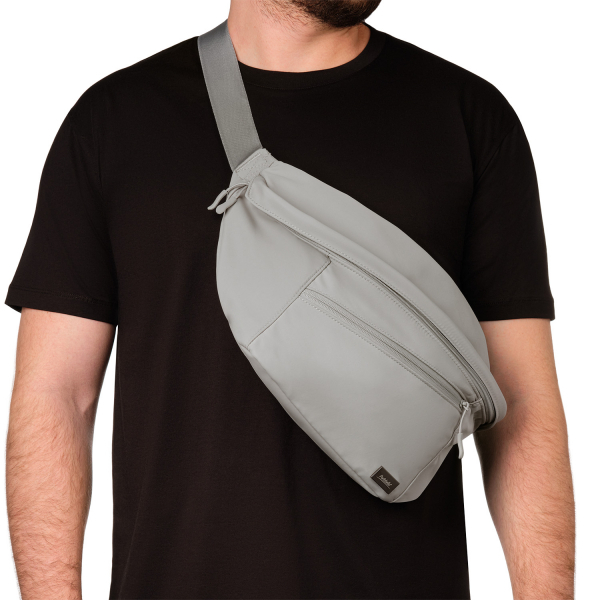 Сумка cross body Boston, серая - купить оптом