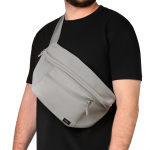 Сумка cross body Boston, серая, фото 4
