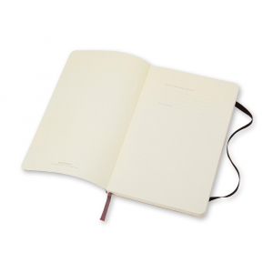 Записная книжка Moleskine Classic Soft (в линейку), Large (13х21см), черный - купить оптом