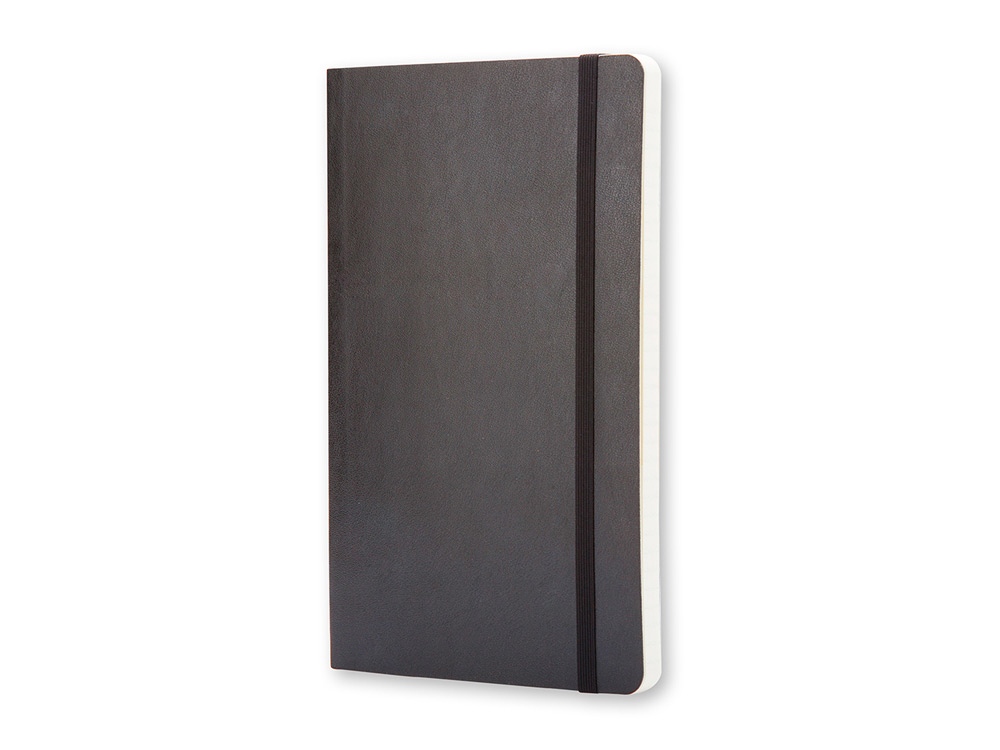 Записная книжка Moleskine Classic Soft (в линейку), Large (13х21см), черный - купить оптом