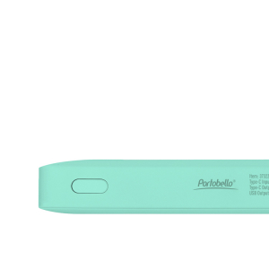 Внешний аккумулятор с подсветкой Ancor PD Plus 10000 mAh, бирюзовый - купить оптом