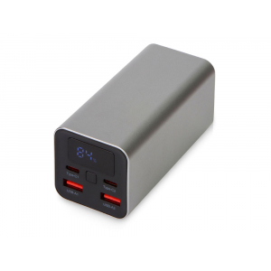 Внешний аккумулятор для ноутбуков Main 65 Вт, 20000 mAh, серый - купить оптом