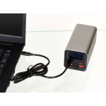 Внешний аккумулятор для ноутбуков Main 65 Вт, 20000 mAh, серый, фото 4