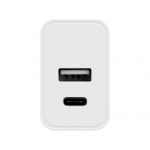Сетевое зарядное устройство c выходами USB-A и USB-C Recharger, 10 Вт, белый, фото 2