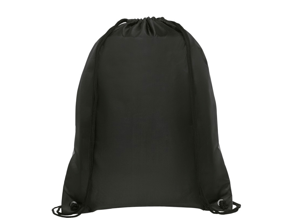 Складной рюкзак со шнурком Coss, heather medium grey, серый - купить оптом