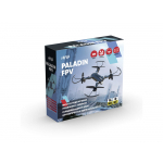 Квадрокоптер Hiper HQC-0031 Paladin FPV 0.3Mpix 480р WiFi ПДУ черный/серый, фото 4