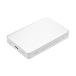 Внешний аккумулятор Atlantis PD Plus 10000mAh с функцией беспроводной зарядки 15W, серебряный, фото 1