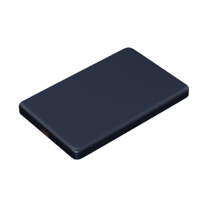 Внешний аккумулятор Atlantis PD 5000mAh с функцией беспроводной зарядки 15W, синий - купить оптом