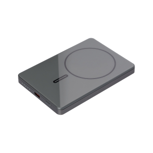 Внешний аккумулятор Onyx PD 5000mAh с функцией беспроводной зарядки 15W, серый - купить оптом