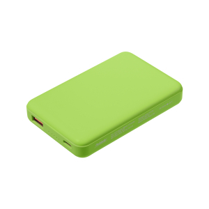 Внешний аккумулятор Largo PD 5000mAh с функцией беспроводной зарядки 15W, салатовый - купить оптом