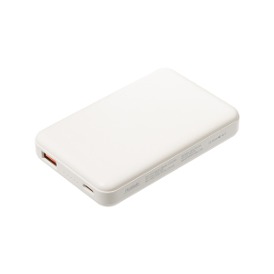 Внешний аккумулятор Largo PD 5000mAh с функцией беспроводной зарядки 15W, белый - купить оптом