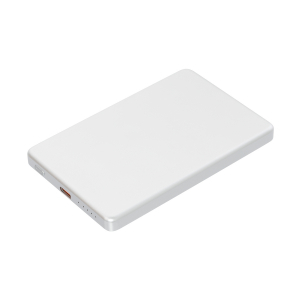 Внешний аккумулятор Atlantis PD 5000mAh с функцией беспроводной зарядки 15W, серебряный - купить оптом